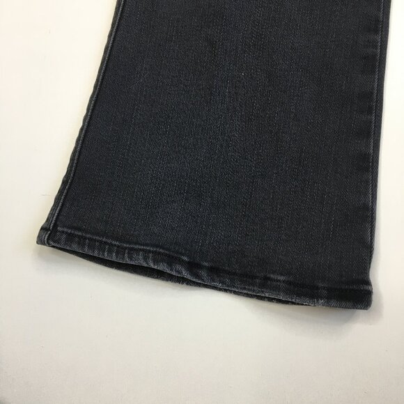 FRAME Denim Condor Wash Le Sylvie Kick Boot 5 Pocket Logo Hardware Jeans - Picture 9 of 12